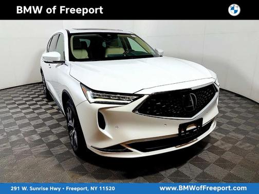 Platinum White Pearl 2023 Acura MDX Technology