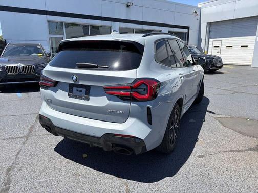 Gray Metallic 2024 BMW X3 xDrive30i
