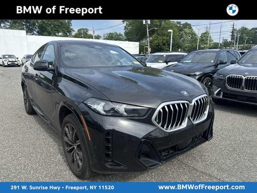 Black Sapphire Metallic 2024 BMW X6 xDrive40i