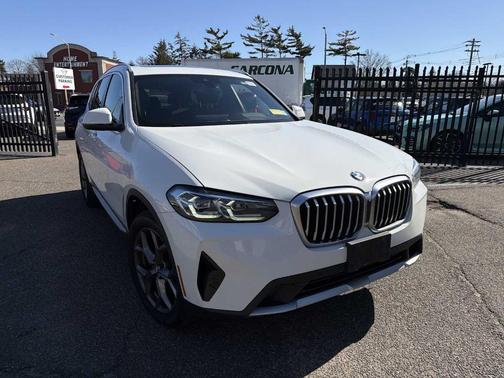 Alpine White 2022 BMW X3 xDrive30i