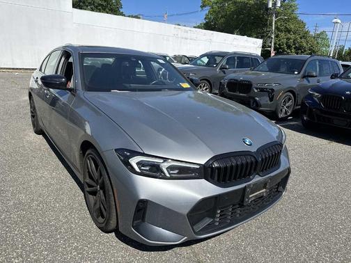 Gray Metallic 2023 BMW 330 i xDrive