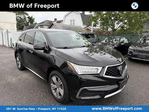 Majestic Black Pearl 2019 Acura MDX 3.5L