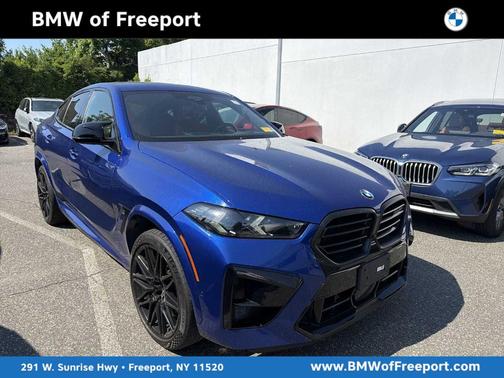 Bay Blue 2024 BMW X6 M Base