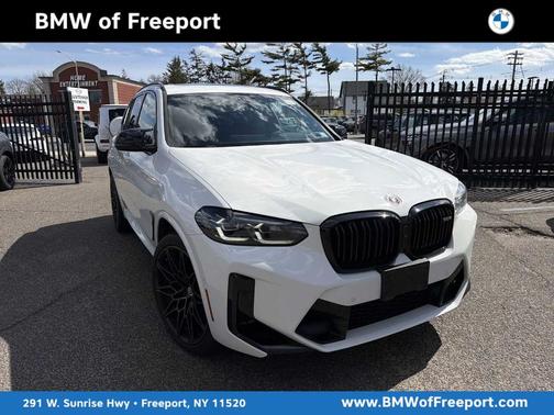 Alpine White 2023 BMW X3 M AWD