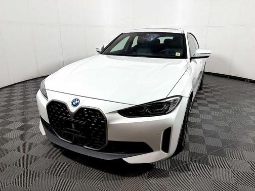 Mineral White Metallic 2023 BMW i4 Gran Coupe eDrive40