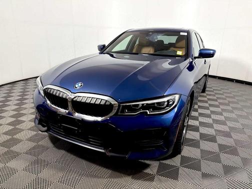 Phytonic Blue Metallic 2021 BMW 330 i xDrive