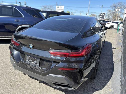 Black Sapphire Metallic 2023 BMW M850 Gran Coupe i xDrive