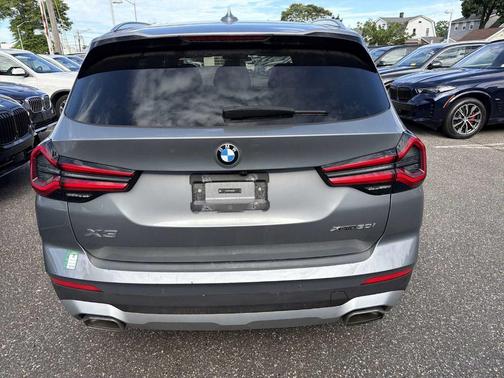 Gray Metallic 2024 BMW X3 xDrive30i