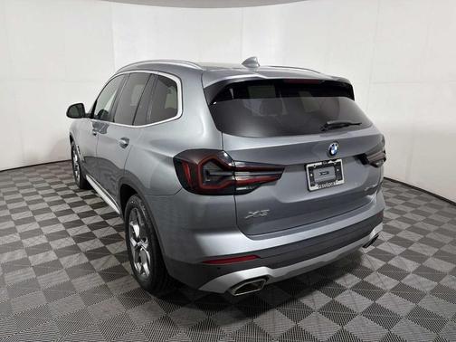 Gray Metallic 2024 BMW X3 xDrive30i