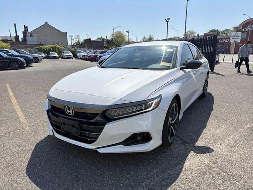 Platinum White Pearl 2021 Honda Accord Sport 1.5T