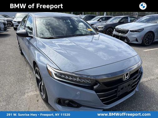 Sonic Gray Pearl 2021 Honda Accord Sport 1.5T