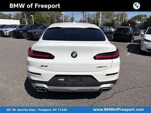 Alpine White 2025 BMW X4 xDrive30i