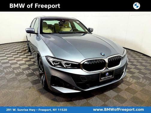 Gray Metallic 2023 BMW 330 i xDrive
