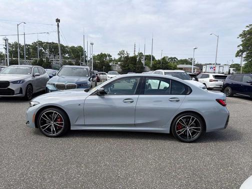 Gray Metallic 2024 BMW 330 i xDrive