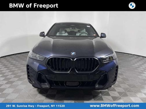 Carbon Black Metallic 2024 BMW X6 xDrive40i