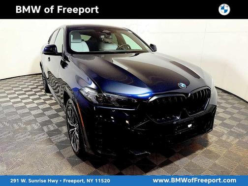 Carbon Black Metallic 2024 BMW X6 xDrive40i
