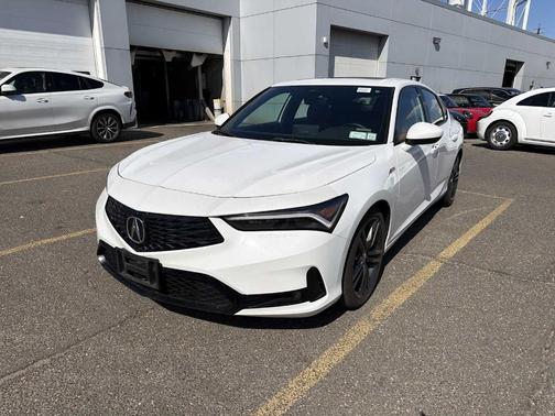 Platinum White Pearl 2023 Acura Integra w/A-Spec Package