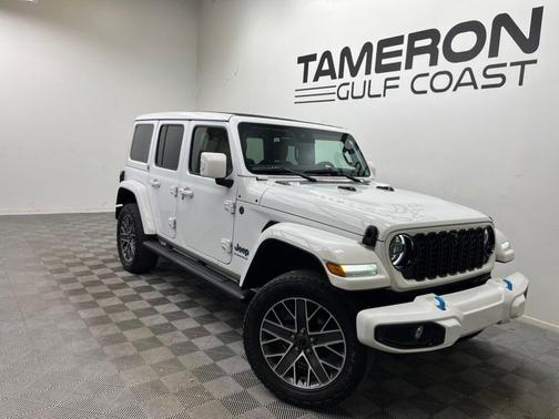 Bright White Clearcoat 2024 Jeep Wrangler 4xe High Altitude