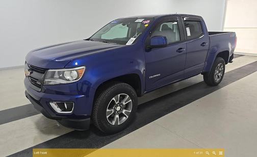 Laser Blue 2016 Chevrolet Colorado Z71