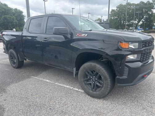 Black 2019 Chevrolet Silverado 1500 Custom Trail Boss