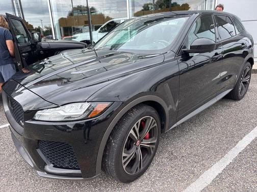 Santorini Black 2020 Jaguar F-PACE SVR
