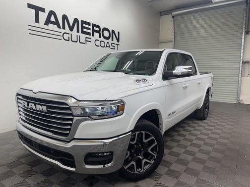 Bright White Clearcoat 2026 RAM 1500 Laramie