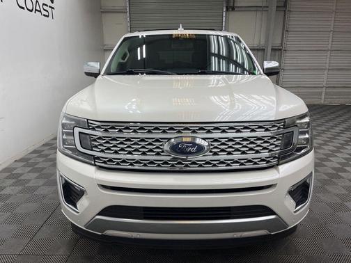 White Platinum Clearcoat Metallic 2018 Ford Expedition Max Platinum