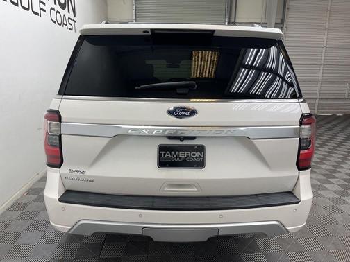 White Platinum Clearcoat Metallic 2018 Ford Expedition Max Platinum