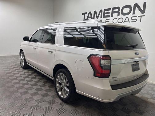 White Platinum Clearcoat Metallic 2018 Ford Expedition Max Platinum