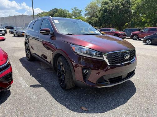 Sangria Red 2020 Kia Sorento EX