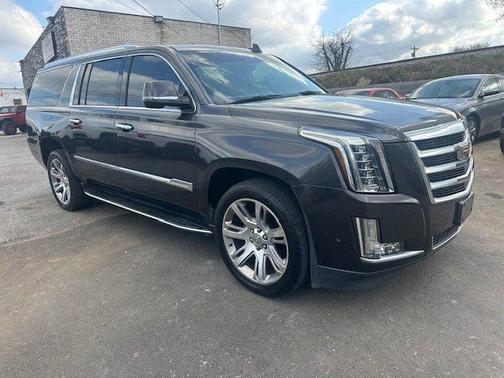 Gray 2017 Cadillac Escalade ESV Luxury