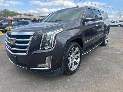 Gray 2017 Cadillac Escalade ESV Luxury