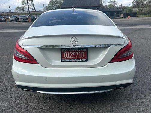 White 2013 Mercedes-Benz CLS-Class CLS 550 4MATIC