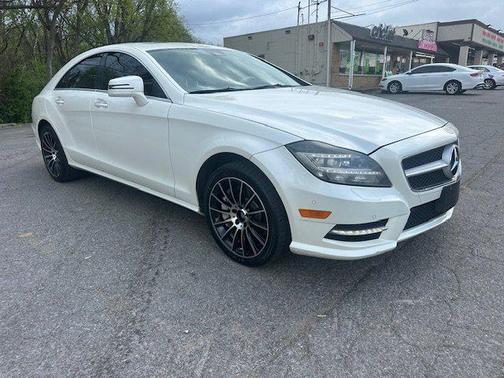White 2013 Mercedes-Benz CLS-Class CLS 550 4MATIC