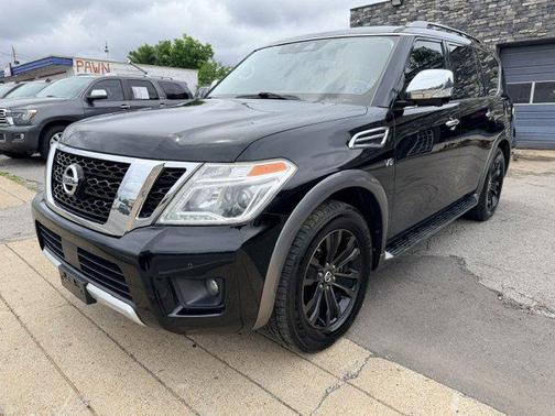 Black 2018 Nissan Armada Platinum