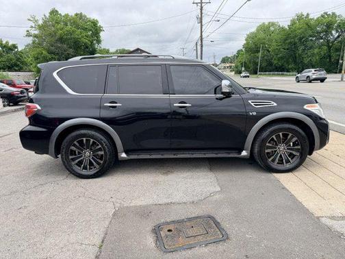 Black 2018 Nissan Armada Platinum