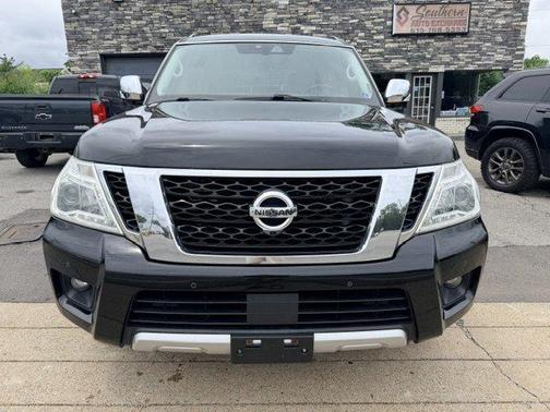 Black 2018 Nissan Armada Platinum