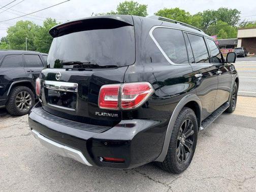 Black 2018 Nissan Armada Platinum