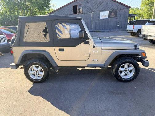 Tan 2004 Jeep Wrangler X