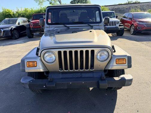Tan 2004 Jeep Wrangler X