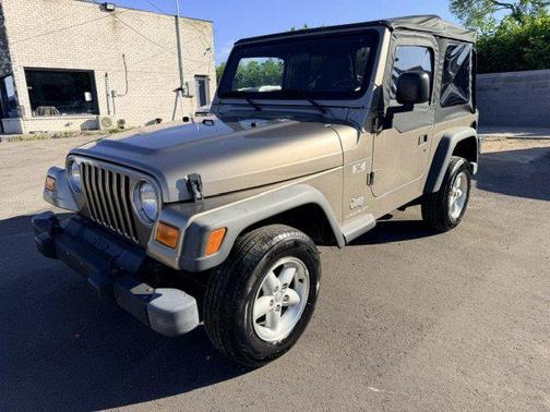 Tan 2004 Jeep Wrangler X