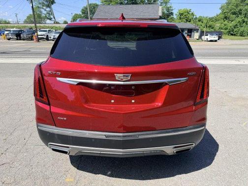 Red 2022 Cadillac XT5 Premium Luxury