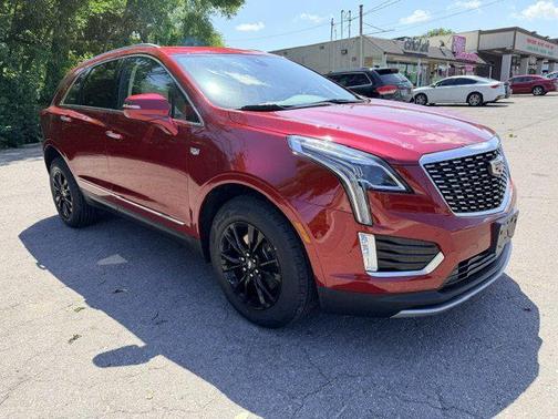 Red 2022 Cadillac XT5 Premium Luxury