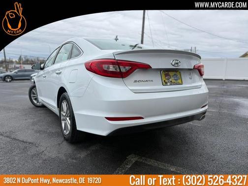 Quartz White Pearl 2016 Hyundai SONATA Base