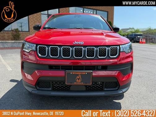 Redline Pearlcoat 2023 Jeep Compass Sport
