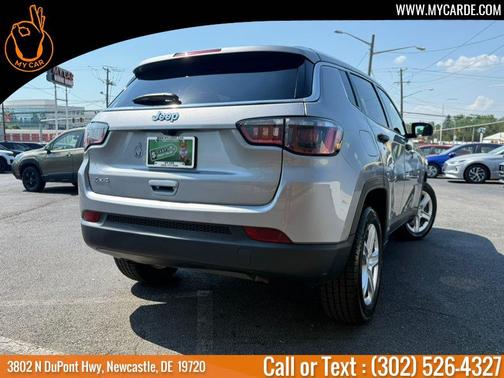 Billet Silver Metallic Clearcoat 2023 Jeep Compass Sport
