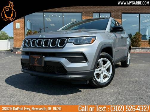 Billet Silver Metallic Clearcoat 2023 Jeep Compass Sport