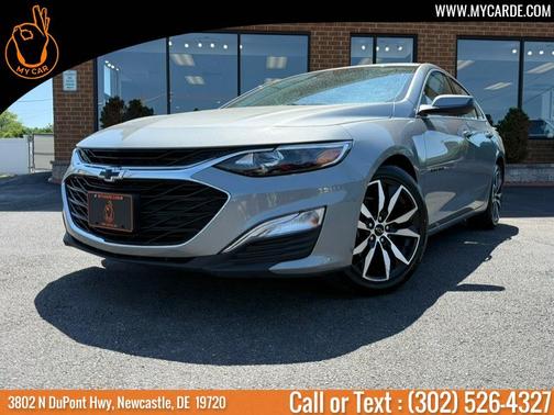 Sterling Gray Metallic 2024 Chevrolet Malibu RS