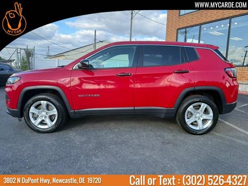 Redline Pearlcoat 2023 Jeep Compass Sport