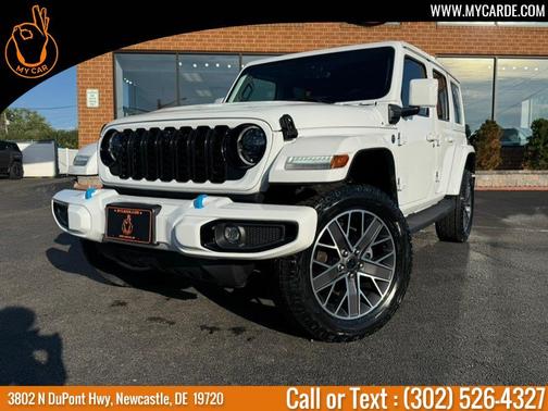 Bright White Clearcoat 2024 Jeep Wrangler 4xe High Altitude